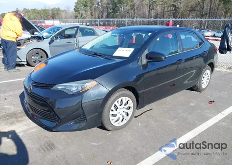 2017 Toyota Corolla Le из США, поврежденный, VIN 5YFBURHE7HP727378